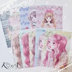 No.8【匿名配送】ラッピング袋 デザインペーパー 平袋