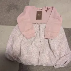 新品　Biquette　Club ワンピース 120 ピンク 長袖