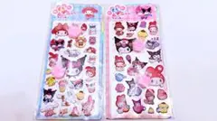 クロミちゃん マイメロ 肉球ぷにぷにシール