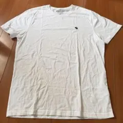 Abercrombie & Fitch クルーネック Tシャツ　XL 白T