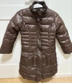 Gap Kids ダウンジャケット　y2k 130cm ロング　上着　ブラウン