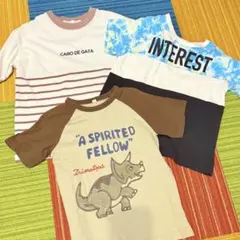 中古　半袖　Tシャツ　サイズ130 3枚セット