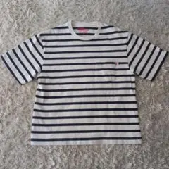 【CIAOPANIC】USAコットン ストライプ Tシャツ Sサイズのサムネイル