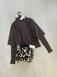 14000円新品♡スコットクラブ購入 セットアップ ニット