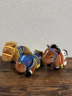 サラブレッドコレクション マスコット ボールチェーン ぬいぐるみ 寝そべり
