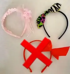 【キッズカチューシャ2点セット】