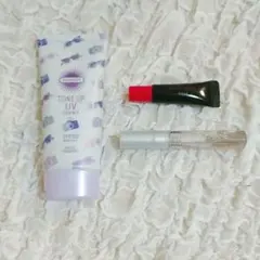 化粧品 3点 セット セザンヌ リップコート ラベンダー日焼け止め