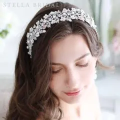 ステラブライダル STELLA BRIDAL カチューシャ ジェンナ・フローラ