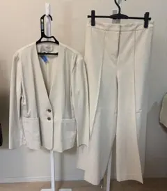 美品ザスーツカンパニー パンツ スーツ セットアップ ウォッシャブル