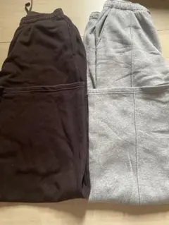 GU UNIQLO スウェットパンツ 2点セット M