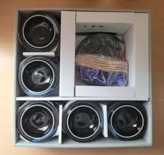 カップ型 茶碗蒸し 蓋付きむし茶碗 5客セット 美濃焼 織部