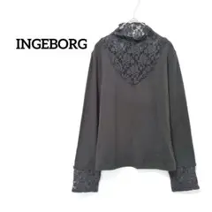 【新品•未使用品•最終価格】INGEBORG 長袖Tシャツ 11号 INGEBORG - インゲボルグ カットソー シャツ トップス 長袖