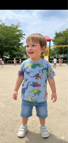 baby gap 恐竜柄 Tシャツ 18-24ヶ月