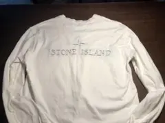 STONE ISLAND ホワイト 長袖カットソー（中古）