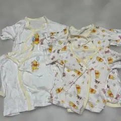 くまのプーさん ベビー肌着 4枚セット