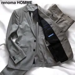 ✨美品✨レノマオム　スーツ セットアップ AIR BRIGHT 千鳥格子 A5