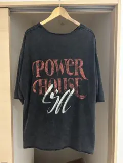 LÝFT × POWERHOUSE GYM BIG T-SHIRT -BLACKのサムネイル