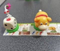 チョコエッグピクミン　青ピクミン、白ピクミン