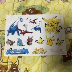 レア ポケモン シール 水の都の護神 ラティアスとラティオス ピカチュウ