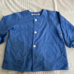 アンファン 幼稚園用スモック 120 青