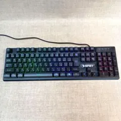 NPET RGBメカニカルキーボード 日本語