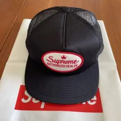 Supreme AUTHORIZED DEALER ブラックキャップ