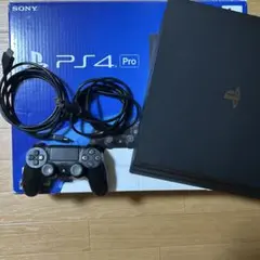 PS4 Pro 本体 ブラック コントローラー付き
