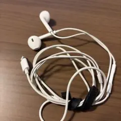 純正　iPhone有線用イヤホン