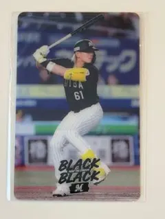 【千葉ロッテマリーンズ】山本大斗 クリアカード■マリーンズオンラインくじ②E賞