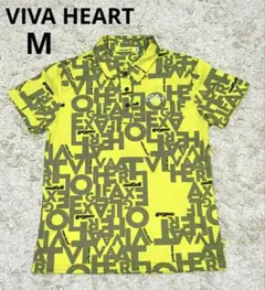 ビバハート　ゴルフ　レディース　トップス　ポロシャツ　ウェア　半袖　イエロー　M
