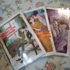 初版！透明カバー付！政略結婚のはずが、溺愛旦那様がご執心すぎて離婚を　1 2 3