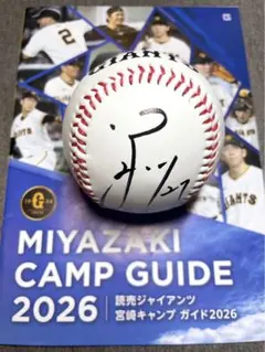 越智大祐選手　直筆サインボール ジャイアンツ　シーズンシート　オーナー 越智大祐選手 直筆サインボール ジャイアンツ シーズンシート オーナー