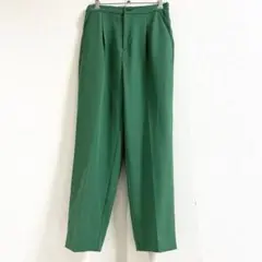 チャオパニックティピー タック入り スラックス パンツ グリーン エム