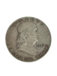 C404 1962年 ハーフダラー銀貨プルーフ フランクリン アメリカ - メルカリ