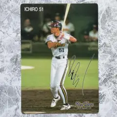オリックスブルーウェーブ イチロー選手 下敷