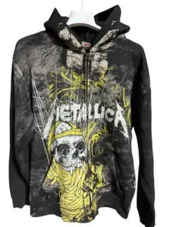 00sメタリカ　ジップアップフーディサイズS