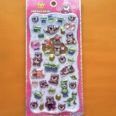 【正規品】プチドロップステッカー　ロッツォ　トイストーリー　リトルグリーンメン