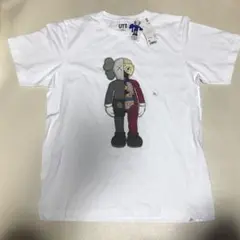 KAWS×UNIQLO コラボ 人体模型Tシャツ 白 XL UT 半袖 即完売