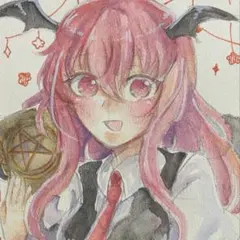 東方project イラスト 色紙 小悪魔 - メルカリ
