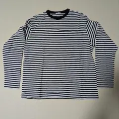 FORK & SPOON ストライプ 長袖Tシャツ