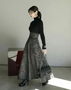 ANDREA&Co. ボタニカルジャガースカート