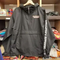 ChampionMIDAMERICAナイロンジャケット黒アジアXL07J1002