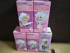 ワンピース ワールドコレクタブルフィギュア 5種セット