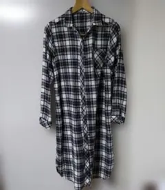 E hyphen world gallery チェック柄シャツ Fサイズ　大きい