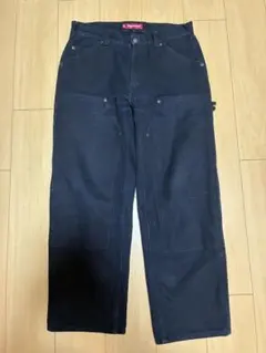 supreme Double Knee Painter Pant 30黒