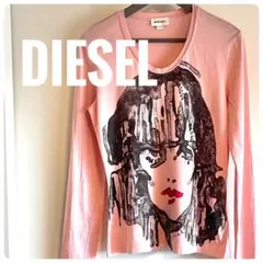 DIESEL（ディーゼル） グラフィックプリント ロングTシャツ