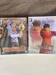 ワンピース フィギュア ルフィ クロコダイルセット