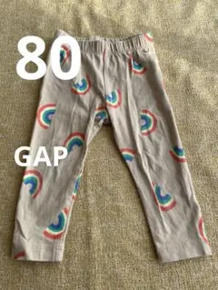 GAP ズボン　虹　総柄　約80