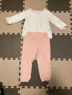 花柄長袖パジャマセット（100cm）UNIQLO