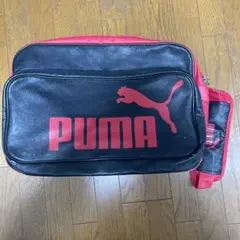 PUMA puma エナメルバッグ